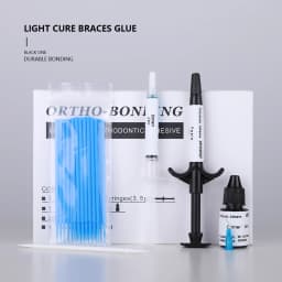 Dental Braces Glue Adhesivos Orthodontic Universal Light-Cure For Bracket Tube Crystal DecorationTeeth Glue Braces Kit With Glue