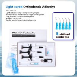 Dental Braces Glue Adhesivos Orthodontic Universal Light-Cure For Bracket Tube Crystal DecorationTeeth Glue Braces Kit With Glue