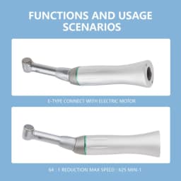 JUMTOP Dental 64:1 Implant Endodontic Contra Angle Low Speed Handpiece