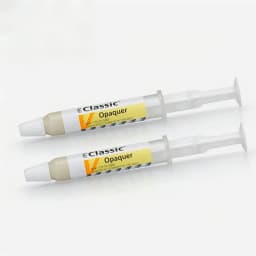 2PCS Ivoclar Vivadent IPS Classic V Opaquer Paste 3g Syringe A1-D4 Dental Lab Metal Ceramic Opaque Material