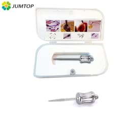 JUMTOP Dental Broken Root Drill Apical Root Fragments Remnant Extractor Stainless Steel Tooth Extraction Screw Dentistry Tools