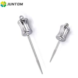 JUMTOP Dental Broken Root Drill Apical Root Fragments Remnant Extractor Stainless Steel Tooth Extraction Screw Dentistry Tools