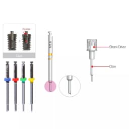 Universal Dental Implant Broken Screw Remover Kit Surgical Tool Instrument Tool Reverse Drill Guide Driver NeoBiotech