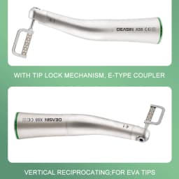 X55/X55L Optic/ Non-Optic Dental Orthodontic 4:1 Contra Angle Handpiece for Reciprocating Interproximal Stripping NO Saw Blade