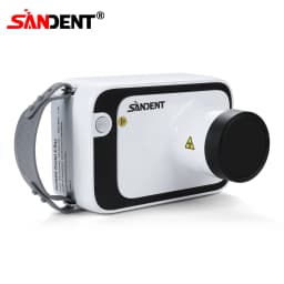 SANDENT Wireless Dental Portable Handheld X-ray Machine with Scatter Shield Protective Ring Kit