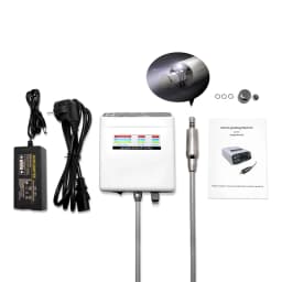 JUMTOP Dental Electric Motor Brushless LED Micromotor for 1:5 1:1 16:1 Contra Angle Low Speed Handpiece