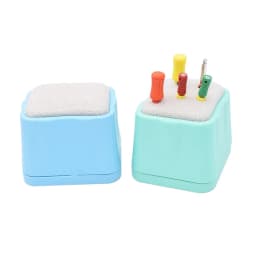 Dental Cleaning Stand Foam File Drills Endodontic Block Holder Dentistry Laboratory Equipment Dentist Tools