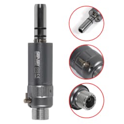 Dental Low Speed Handpiece Straight Nosecone / 2/4Hole Micromotor / Contra Angle fit FG 1.60mm/CA 2.35mm