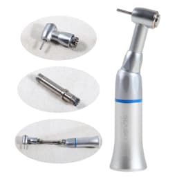 Dental Low Speed Handpiece Straight Nosecone / 2/4Hole Micromotor / Contra Angle fit FG 1.60mm/CA 2.35mm