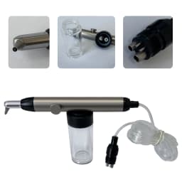 2/4Hole Dental Aluminum Oxide Micro blaster Air Abrasion Polish Microetcher Sandblaster With/No Water