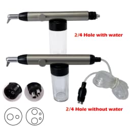 2/4Hole Dental Aluminum Oxide Micro blaster Air Abrasion Polish Microetcher Sandblaster With/No Water