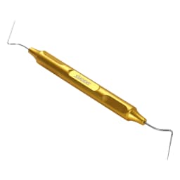 Dental Endo Hand Plugger Tips with Flexible Niti Tip for Narrow & Curved Root Canals 4 Colors Root Canal Obturation Tools