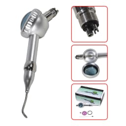 Dental Air Flow Teeth Polisher Handpiece 2/4Hole Hygiene 360º Rotation Prophy Jet Tooth Prophy