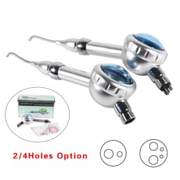Dental Air Flow Teeth Polisher Handpiece 2/4Hole Hygiene 360º Rotation Prophy Jet Tooth Prophy