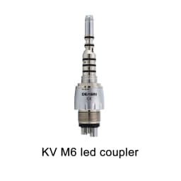 DEASIN K9B Dental Fiber Optic High Speed Handpiece, Torque Head, Air Turbine with Ceramic Bearing, Compatible with KaVo Multifle