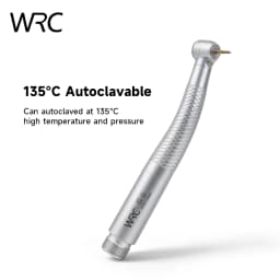 LED High Speed Dental Air Turbine Handpiece Ceramic Bearings 4 Holes Water Spray Cooling Push Button Chuck For Dentist Use