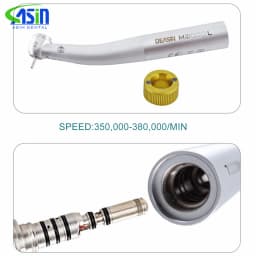 Dental LED 25000 LUX M9000L High Speed Air Turbine Handpiece Fiber Optical Led Big Strength Dentistry Tools For KAVO Coupler