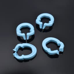 4Pcs/Set Dental Resin Clamping Ring Separator Ring Sectional Contoured Matrices Holder Matrix Autoclavable Fixed Clamp
