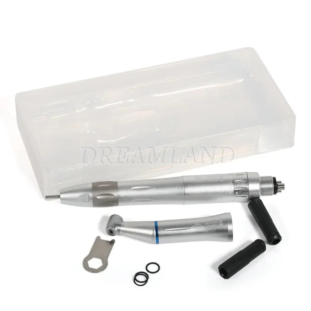 Yabangbang Dental Slow E-type Low Speed Handpiece Contra Angle 4Hole Motor Inner Water Spray WY4 Nose
