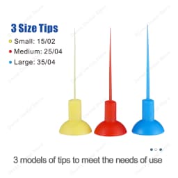 30pcs Dental Sonic Irrigator Tips Endoactivator Tips Root Canal Treatment Activator Endodontic Irrigation Dentistry Endo Dental