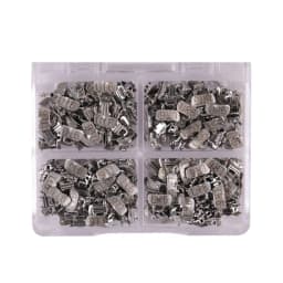 20Sets Orthodontic 1st Molar Convertible Laser Mark Buccal Tube Dental Bondable Roth Single Tubes Mesh Base
