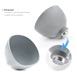 JUMTOP 48W Dental Impression Alginate Mixer 300RPM Gypsum Material Blender 100-700ML Alginate Material Blender