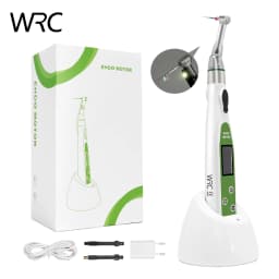 Dental Endo Motor with LED Light 16:1 Reduction Contra Angle Endodontic Handpiece 9 Programs Reverse Root Canal Dentist Tools