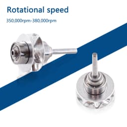 Dental Cartridge Dentist Rotor For DEASIN K9 fiber optic LED Push Button Torque Head High Speed Handpiece Only