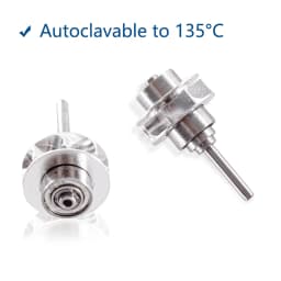 Dental Cartridge Dentist Rotor For DEASIN K9 fiber optic LED Push Button Torque Head High Speed Handpiece Only