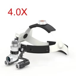 Dental Original KWS 4X 5X 6X LED Surgical Binocular Magnifier Loupes Magnifier 420mm Medical Surgica Dental Headlamp
