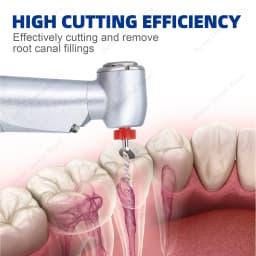 Glin Dental Super D Retreatment Files For Root Canal Treatment Endodontic Files Rotary Files D1-D3 Dentistry Instrument