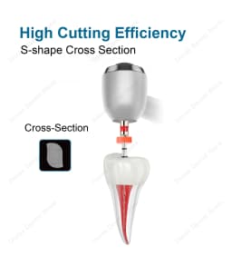 Glin Dental Instruments System Simple Reciprocating Rotary Files Endodontic Materials Root Canal Files 25mm G25 G40 G50