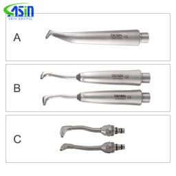 Dental Air Polisher Nozzle Tips Spare Parts Sandblaster Prophy Polisher Accessories