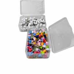 JUMTOP 100Pcs/Box Dental Polishing Cup Latch Type Rubber Tooth Polishing Brush Prophy Cup for Low Speed Contra Angle Handpiece
