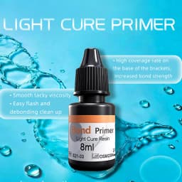 Orthodontic Light Cure Bonding Adhesive Kit For Metal Ceramic Brackets Buccal Tubes Braces Dental Clinic Material Bag & Box