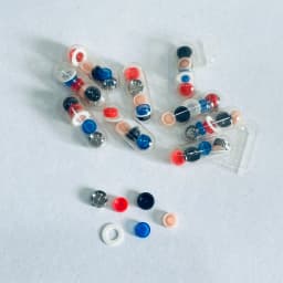 Universal Locator Core Tool & Retention Caps Kit for Dental Implant Overdenture Abutment Attachment