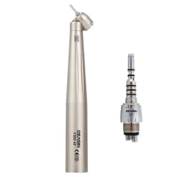 Dental 45 degree head Optical Fiber Turbine high Speed LED handpiece for tooth extraction surgical treatment dentistry