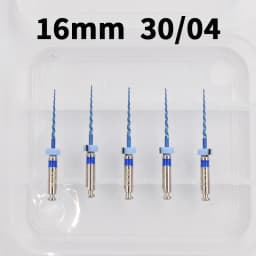 Glin 5Pcs Pediatric Files for Children Dental Snake Movement Niti Heat Activation Endo Files Use For Baby Pediatric Files