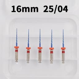 Glin 5Pcs Pediatric Files for Children Dental Snake Movement Niti Heat Activation Endo Files Use For Baby Pediatric Files