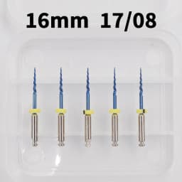 Glin 5Pcs Pediatric Files for Children Dental Snake Movement Niti Heat Activation Endo Files Use For Baby Pediatric Files