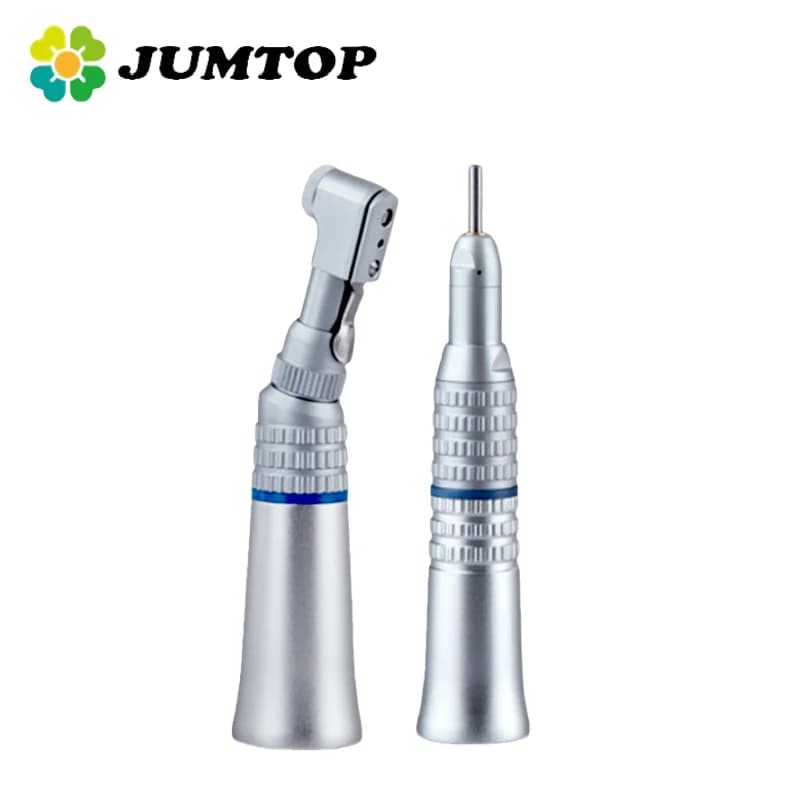 JUMTOP Dental Low Speed Contra Angle Handpiece, Straight Handpiece, Standard E-type Connection