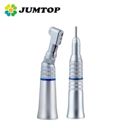 JUMTOP Dental Low Speed Contra Angle Handpiece, Straight Handpiece, Standard E-type Connection