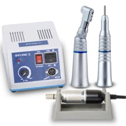 JUMTOP Dental Low Speed Contra Angle Handpiece, Straight Handpiece, Standard E-type Connection