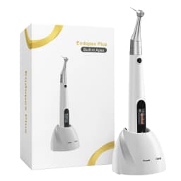 Dental Endo Motor with Apex Locator 2 in 1 Wireless Endodontic Root Canal Treatment 16:1 Contra Angle Dentistry Equipment