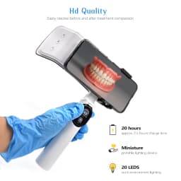 JUMTOP Intraoral Dental Photography Light 6000-6500K Color Temperature Dentist Flash Light Oral Filling Lamp