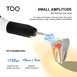New LED Dental Wireless Ultrasonic Activator Endo Ultra Activator Ultrasonic Washing Tooth with 6 Tips Dentistry Tools
