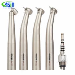 45 Degree Standard Mini Torque Head For kAVO Coupler Dental Optical Fiber Turbine high Speed rotation led handpiece