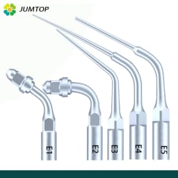 5pcs Dental Ultrasonic Scaler Tip Scaling Tip Periodontics Endodontics Fit EMS Woodpecker SATELEC DTE NSK