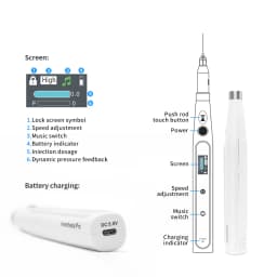 Dental Anesthesia Injector Painless Pen Endodontic Treatment Wireless Oral Local Anesthesia Syringe Root Canal Equipment