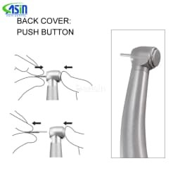 ASIN De-MAX X600L X700L type Dental Optic LED High Speed Surgical Optical Handpiece with generator tool